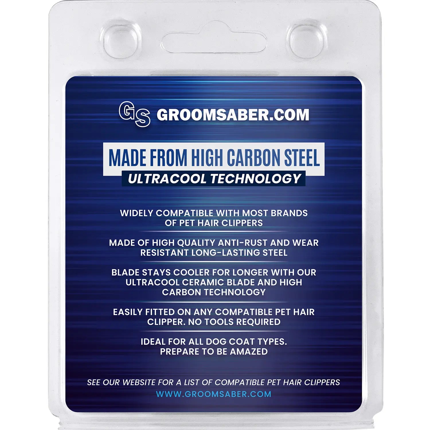 30# Blue Steel Dog Clipper Blade (0.5 mm)