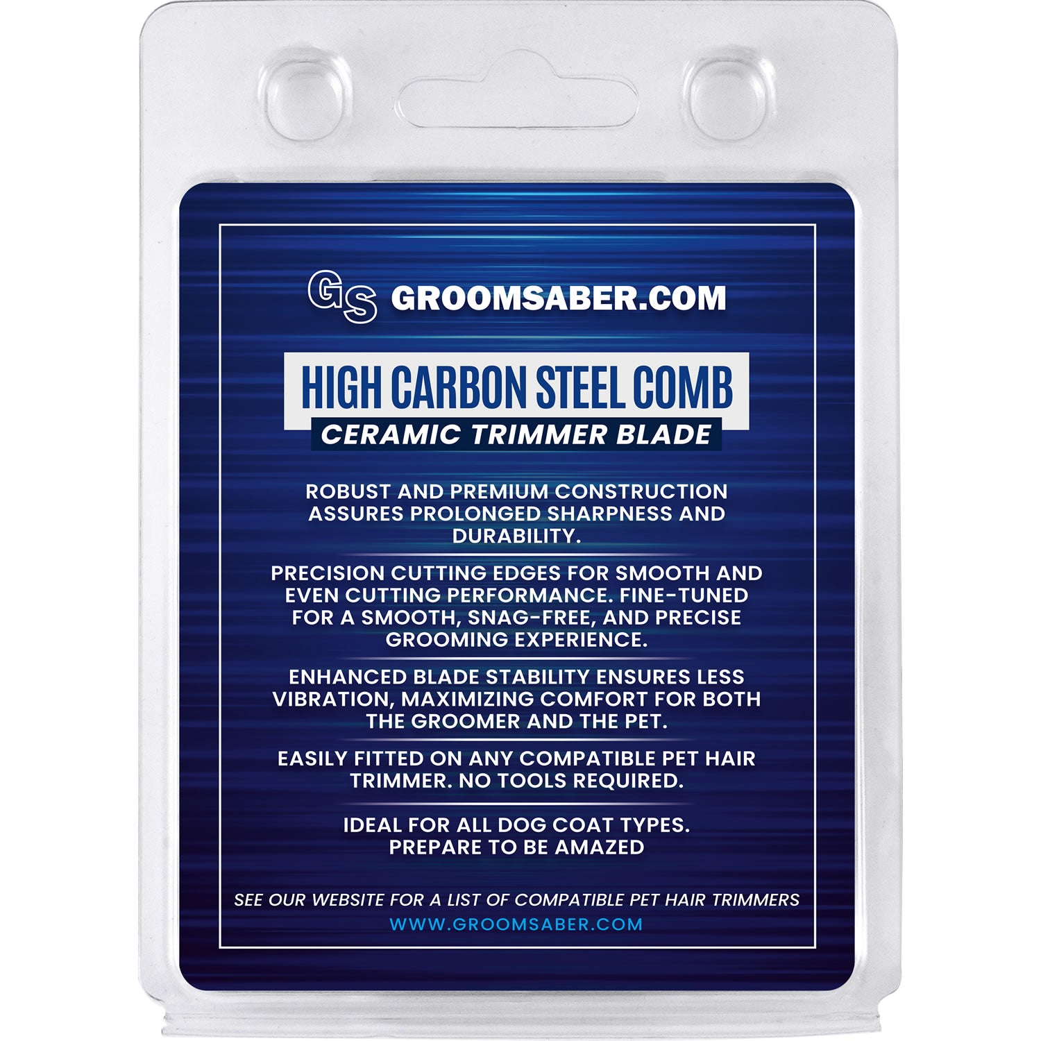 Groomsaber PRO 4 in 1 Dog Trimmer Blade (0.3 mm - 1.5 mm)