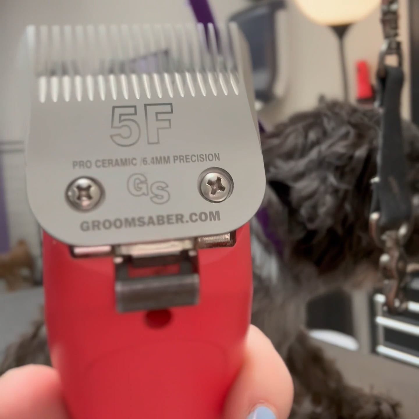 5F Ceramic Clipper Blade Demo